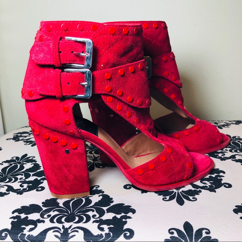 🛑Laurence Dacade Suede Caged Sandals size 7 - Picture 2 of 6